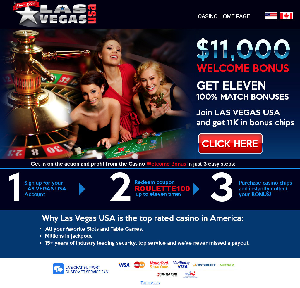 Las Vegas USA
                                                Online Casino