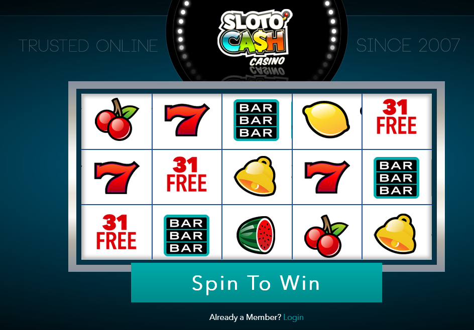 Slotocash $31 Free Spin to
                                        Win Slot