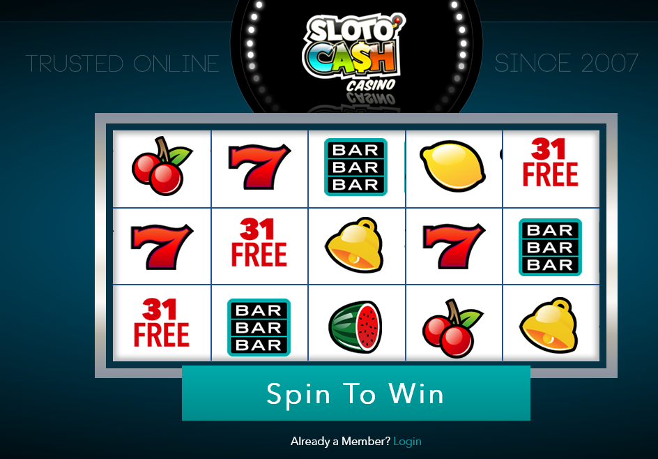 Slotocash
                                $31 Free Spin to Win Slot